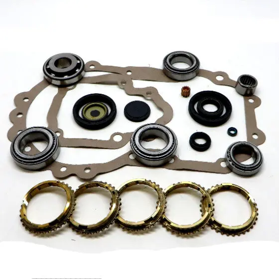 02A/02B Transmission Bearing/Seal Kit W/Synchro Rings 5-Speed Manual Trans 42 Tooth 1-2 Synchro Rings Usa Standard Gear 1
