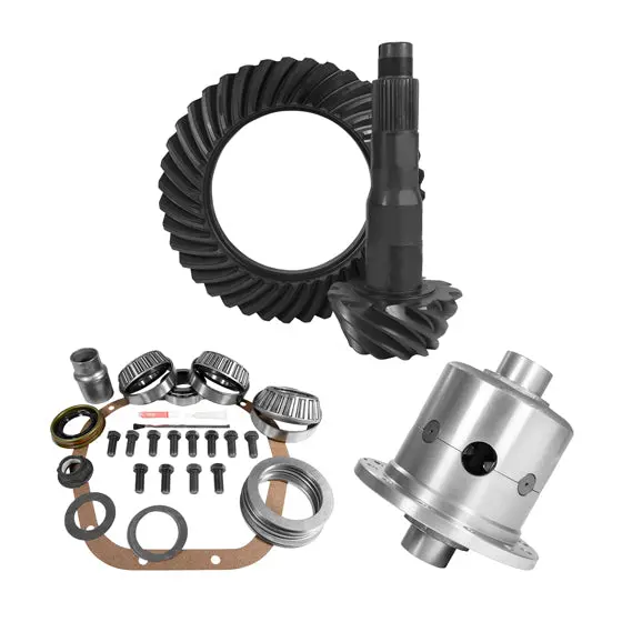 10.5 Inch Ford 3.73 Rear Ring And Pinion Install Kit 35 Spline Positraction Yukon Gear & Axle 1
