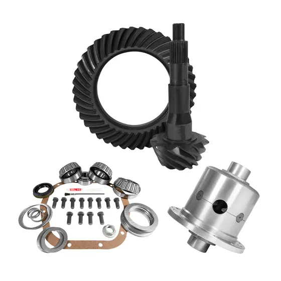 10.5 Inch Ford 4.30 Rear Ring And Pinion Install Kit 35 Spline Positraction Yukon Gear & Axle 1