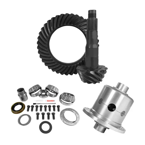 10.5 Inch Ford 4.56 Rear Ring And Pinion Install Kit 35 Spline Positraction Usa Standard 1