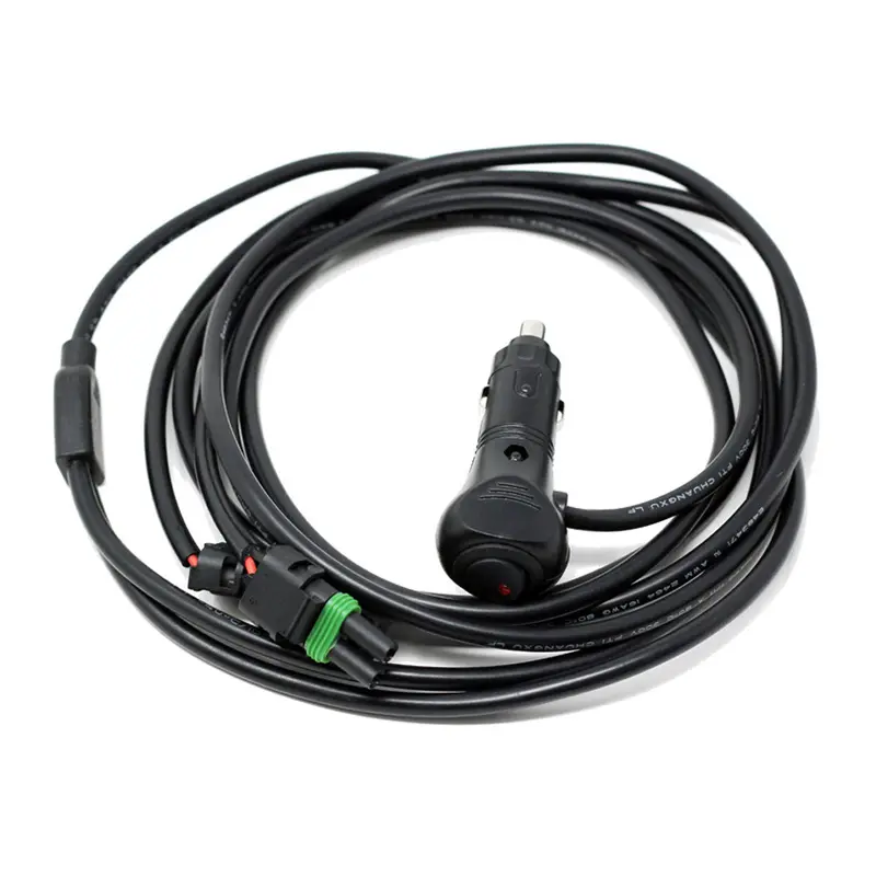 10 Foot Wire Harness W/12V Cigarette Plug-2 Light Max 85 Watts Baja Designs 1