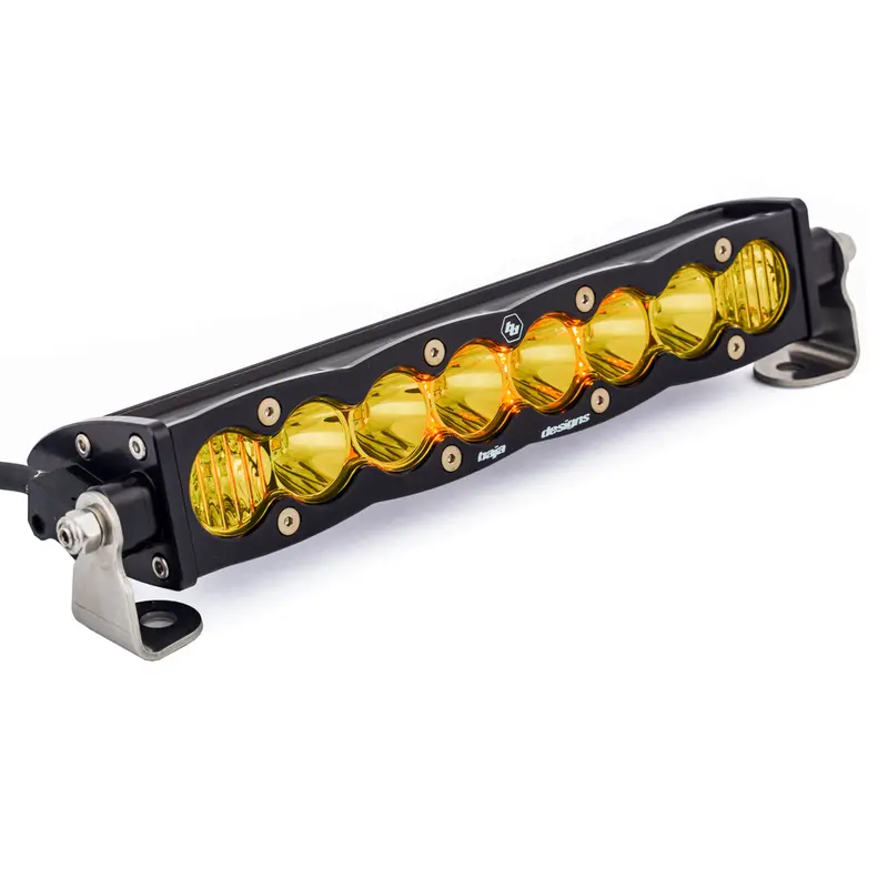 10 Inch Led Light Bar Driving Combo Baja Amber Lens Pattern S8 Series Baja Designs 1