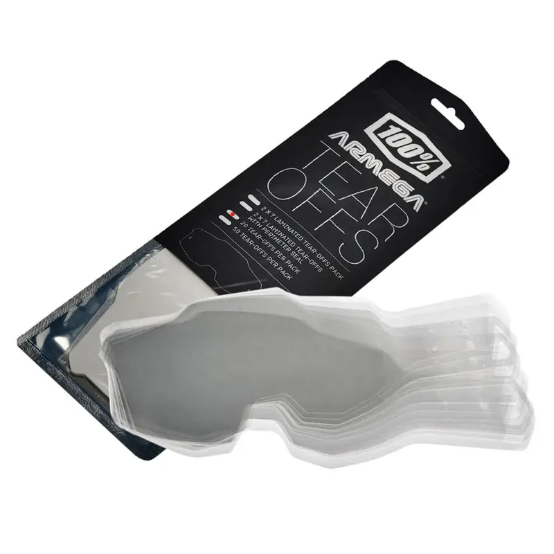 100% Replacement Tear-Off Kit For Helmet Googles 1
