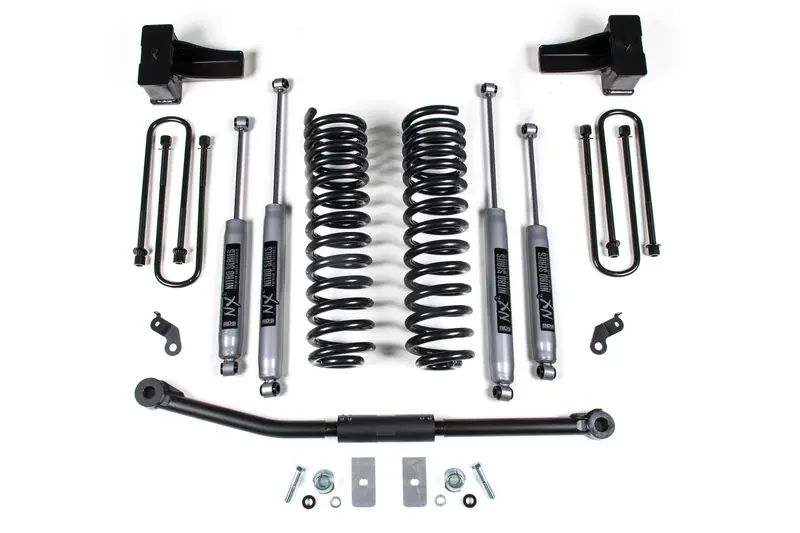 2.5 Inch Lift Kit Ford F250/F350 Super Duty 11-16 4Wd Diesel 5 Inch Block Fox 2.0 Performance Shocks 1
