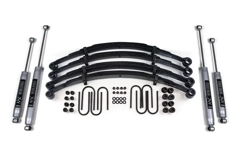 2.5 Inch Lift Kit Jeep Cj5/Cj7 82-86 Fox 2.0 Performance Shocks 1