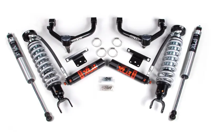 2 Inch Lift Kit Fox 2.5 Coil-Over Ram 1500 13-18 4Wd Fox 2.5 Performance Shocks Classic Body Style 1