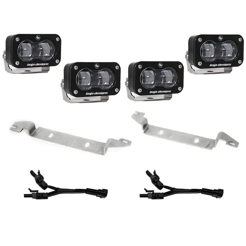2024-Present Toyota Tacoma S2 Sae Oem Fog Light Replacement Kit Baja Designs 1