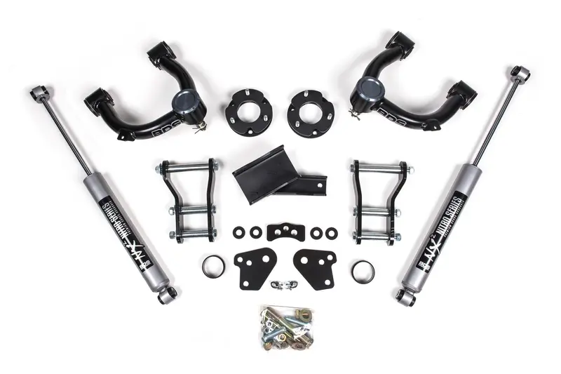 3.5 Inch Lift Kit Ford Ranger 19-23 4Wd Cast Steel Fox 2.0 Performance Shocks 1