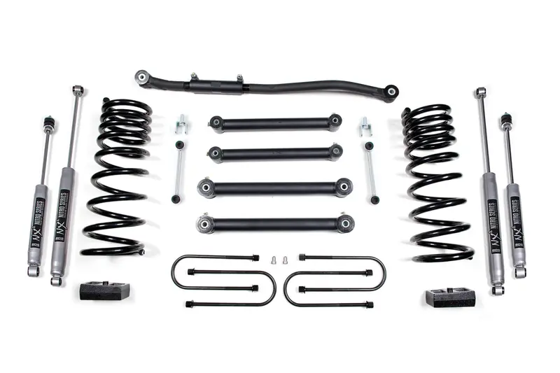 3 Inch Lift Kit Dodge Ram 2500 03-13 & 3500 03-12 4Wd Gas 4 Inch Axle Nx2 Nitro Shocks 1
