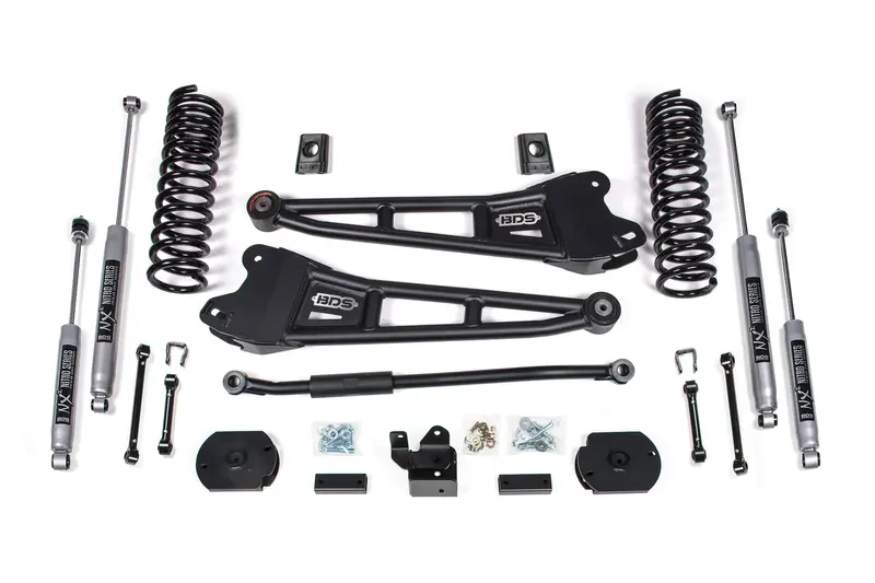 3 Inch Lift Kit W/ Radius Arm Ram 2500 19-24 4Wd Diesel Nx2 Nitro Shocks 1