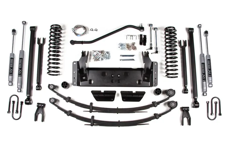 4.5 Inch Lift Kit Long Arm Jeep Cherokee Xj 84-01 Dana 35 Nx2 Nitro Shocks 1