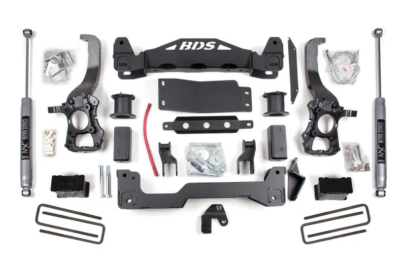 4 Inch Lift Kit Ford F150 04-08 4Wd Fox 2.0 Performance Shocks 1