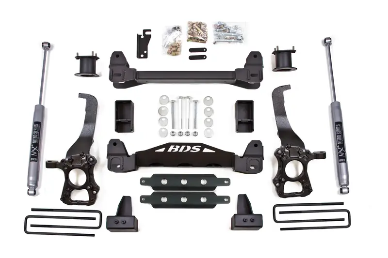 4 Inch Lift Kit Ford F150 09-13 2Wd Fox 2.0 Performance Shocks 1