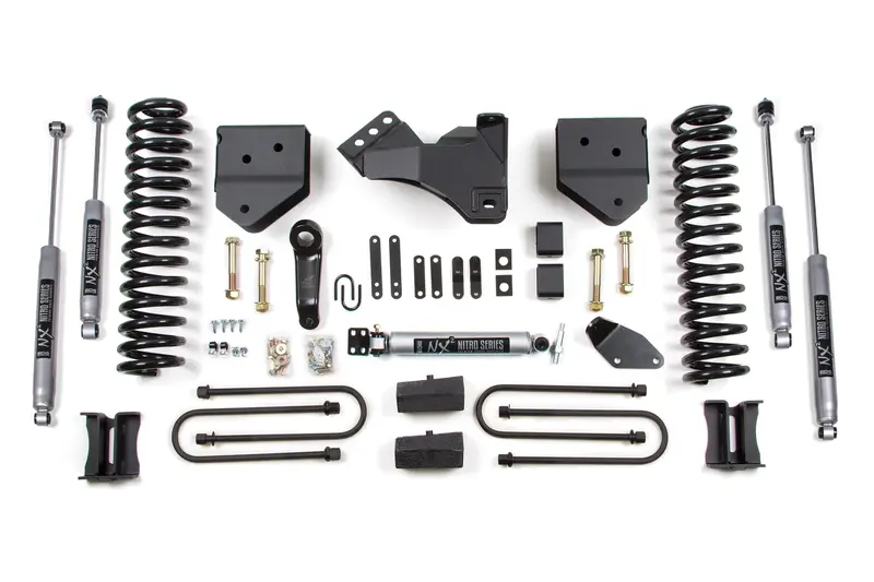 4 Inch Lift Kit Ford F250/F350 Super Duty 08-10 4Wd Diesel Leaf Springs Nx2 Nitro 1