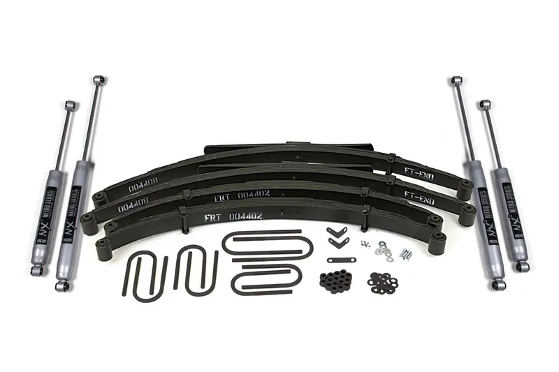 4 Inch Lift Kit Jeep Cherokee Sj Wagoneer Grand Wagoneer Or J10/J20 74-89 Leaf Springs Nx2 Nitro 1