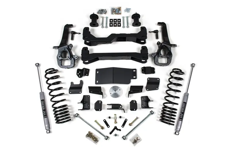 4 Inch Lift Kit Ram 1500 19-24 4Wd Standard Knuckle Fox 2.0 Performance Shocks 1