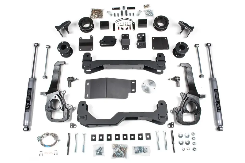 4 Inch Lift Kit Ram 1500 W/ Air Ride 13-18 4Wd Nx2 Nitro Shocks 1