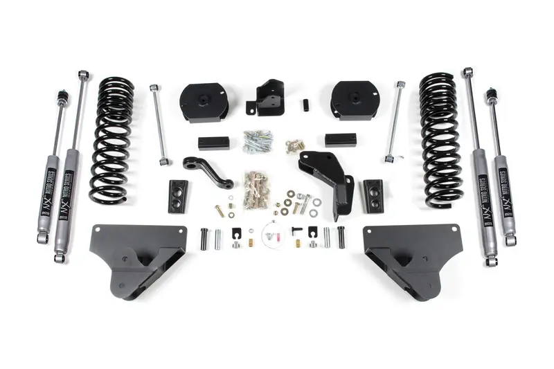 4 Inch Lift Kit Ram 2500 14-18 4Wd Diesel Rear Coil Springs Nx2 Nitro Shocks 1