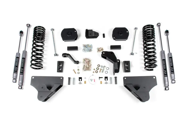 4 Inch Lift Kit Ram 2500 14-18 4Wd Gas Rear Lift Coil Spacer Nx2 Nitro Shocks 1