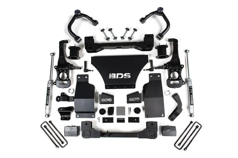 4 Inch Lift Kit Silverado/Sierra 1500 19-24 4Wd Gas Strut Spacer Nx2 Nitro 1
