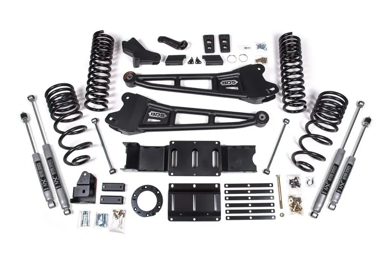 4 Inch Lift Kit W/ Radius Arm Ram 2500 19-24 4Wd Gas Fox 2.5 Performance Elite 1