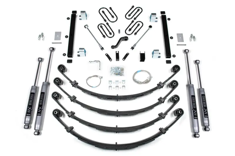5 Inch Lift Kit Jeep Wrangler Yj 87-95 Nx2 Nitro Shocks 1