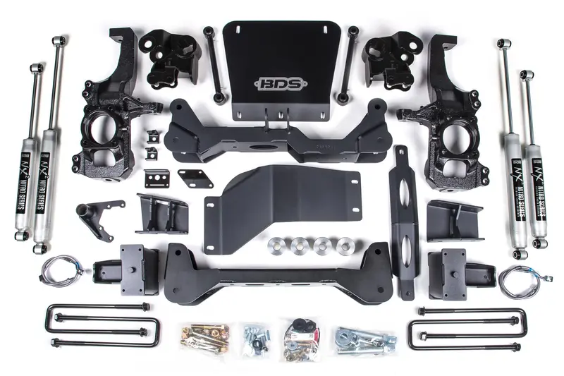 5 Inch Lift Kit Silverado/Sierra 2500Hd/3500Hd 20-24 4Wd 5 Inch Block With Overload Nx2 Nitro 1