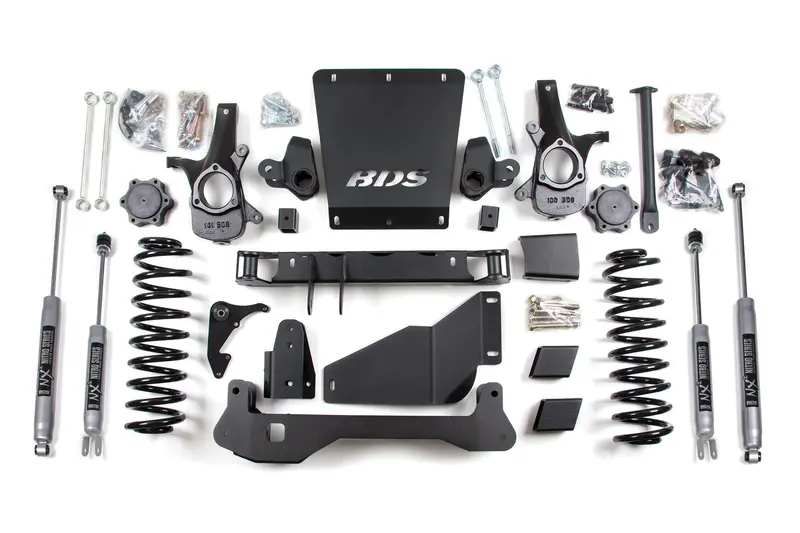 6 Inch Lift Kit Chevy/Gmc Avalanche Surburban Tahoe Or Yukon 1500 00-06 4Wd Nx2 Nitro 1