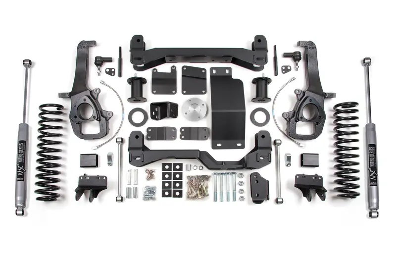 6 Inch Lift Kit Dodge Ram 1500 2012 4Wd 5 Inch Coil Springs Nx2 Nitro 1