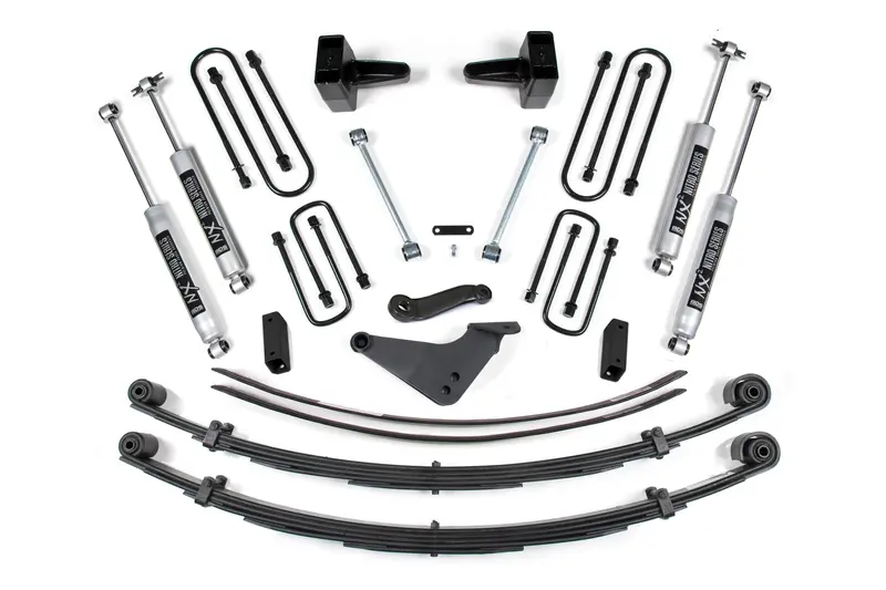 6 Inch Lift Kit Ford Excursion 00-05 4Wd Block Kit And Add A Leaf Fox 2.0 Performance 1