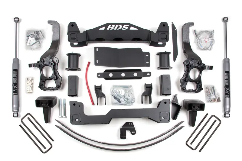 6 Inch Lift Kit Ford F150 04-08 4Wd With Nx2 Nitro Shocks 1