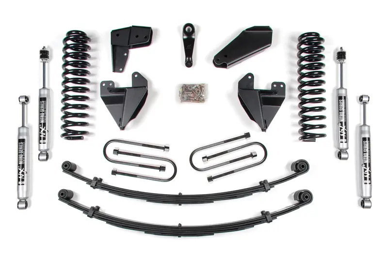 6 Inch Lift Kit Ford F150/Bronco 80-96 4Wd Block Kit And Add A Leaf Nx2 Nitro 1