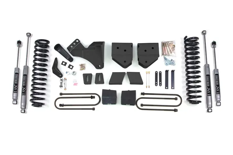6 Inch Lift Kit Ford F250/F350 Super Duty 08-10 4Wd Diesel Block Without Factory Overload Nx2 Nitro 1