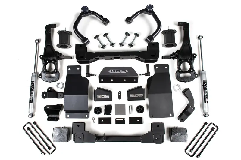 6 Inch Lift Kit Silverado/Sierra 1500 19-24 4Wd Diesel Fox 2.0 Performance 1