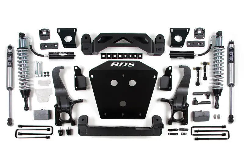 7 Inch Lift Kit Fox 2.5 Coil-Over Toyota Tundra 07-15 2/4Wd Fox 2.5 Performance Shocks 1