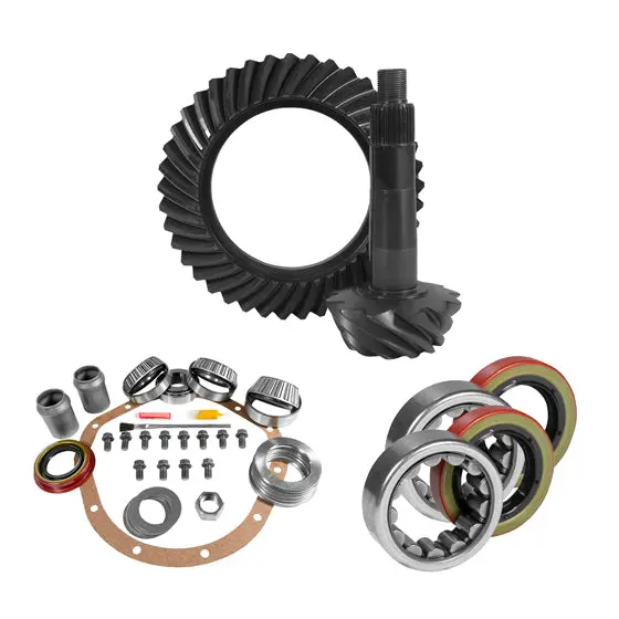 8.875 Inch Gm 12T 3.08 Rear Ring And Pinion Install Kit Axle Bearings And Seals Yukon Gear & Axle 1