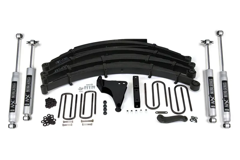 8 Inch Lift Kit Ford F250/F350 Super Duty 99-04 4Wd Radius U Bolt Nx2 Nitro 1