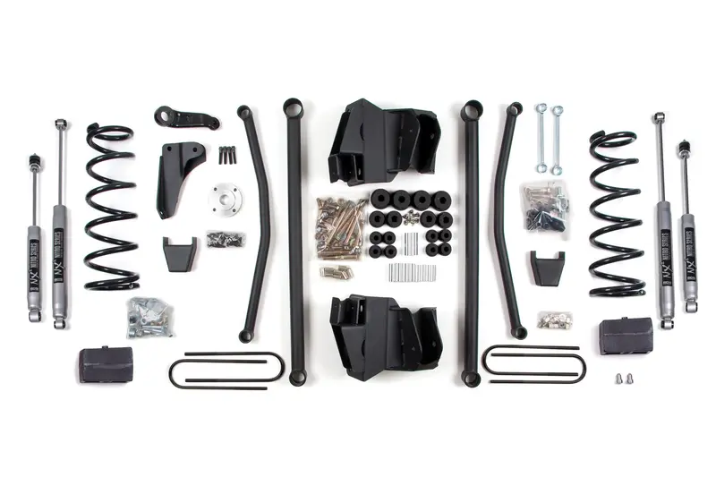 8 Inch Lift Kit Long Arm Dodge Ram 2500/3500 2008 4Wd Diesel Manual Block 3.5 Inch Axle Nx2 Nitro 1