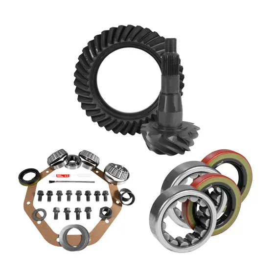 9.25 Inch Chy 3.21 Rear Ring And Pinion Install Kit 1.62 Inch Id Axle Bearings And Seal Yukon Gear & Axle 1