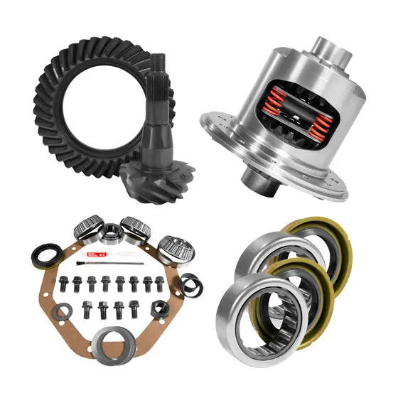 9.25 Inch Chy 3.21 Rear Ring And Pinion Install Kit 31 Spline Positraction 1.7 Inch Axle Bearings Yukon Gear & Axle 1