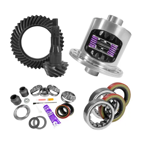 9.75 Inch Ford 3.73 Rear Ring And Pinion Install Kit 34 Spline Positraction Axle Bearings Yukon Gear & Axle 1