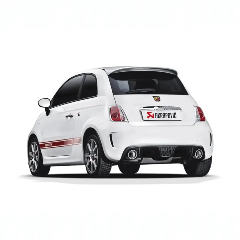 Abarth 500 / 500C | Akrapovic | Slip-On Line (Ss) 2