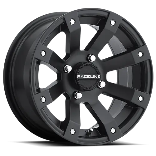 Aluminum Wheels 12X7 Scorpion Utv A79 Satin Black 10 Offset 4 On 110 Bolt Pattern 83.8 Bore Raceline 1