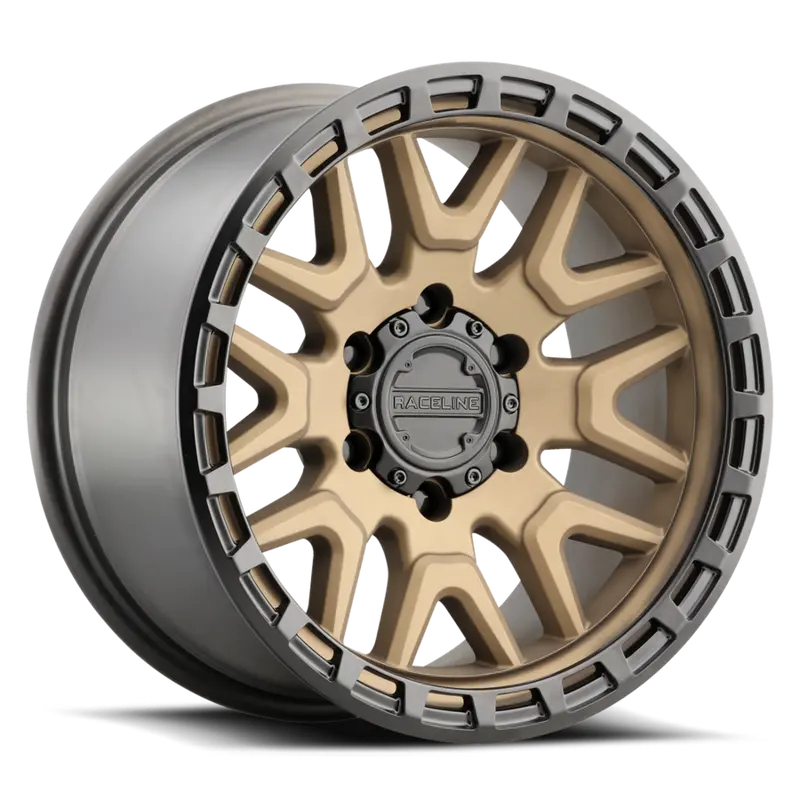 Aluminum Wheels 17X8.5 Krank 953Bz Satin Bronze 0 Offset 6 On 139.7 Bolt Pattern 106.1 Bore Raceline 1