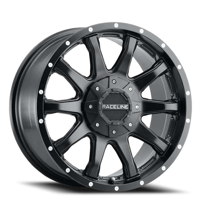 Aluminum Wheels 17X8 Shift 930B Satin Black 35 Offset 6 On 120 Bolt Pattern 67.1 Bore Raceline 1
