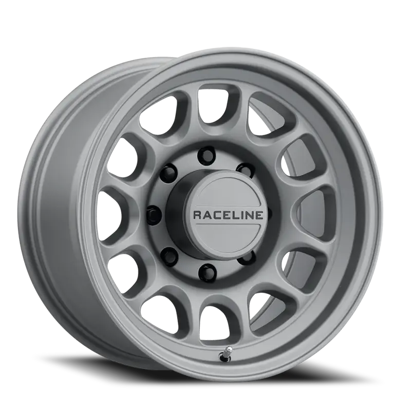 Aluminum Wheels 17X9 Rogue 958T Titanium Gray -12 Offset 8 On 180 Bolt Pattern 130.81 Bore Raceline 1