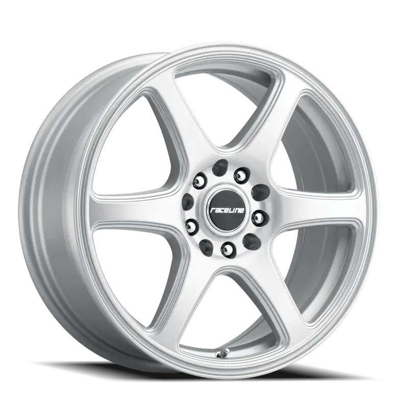 Aluminum Wheels 18X8 Matrix 146S Gloss Silver 40 Offset 5 On 120 Bolt Pattern 74.1 Bore Raceline 1