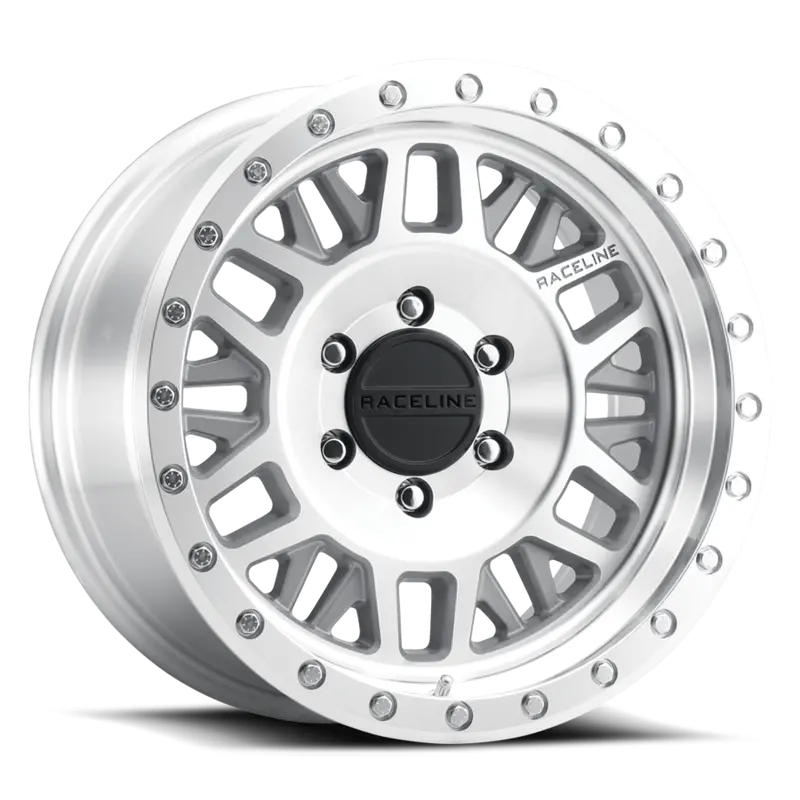Aluminum Wheels 18X9 Ryno 951Mc Machined Silver 18 Offset 6 On 135 Bolt Pattern 87.1 Bore Raceline 1
