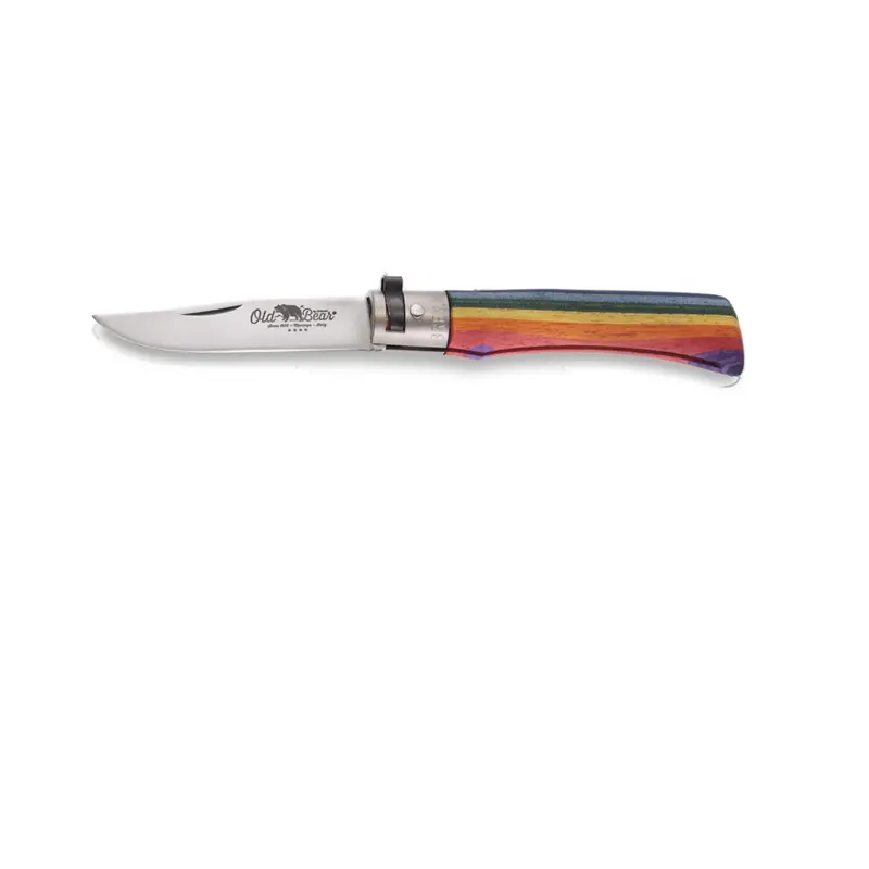 Antonini Old Bear Rainbow Folding Knife 1
