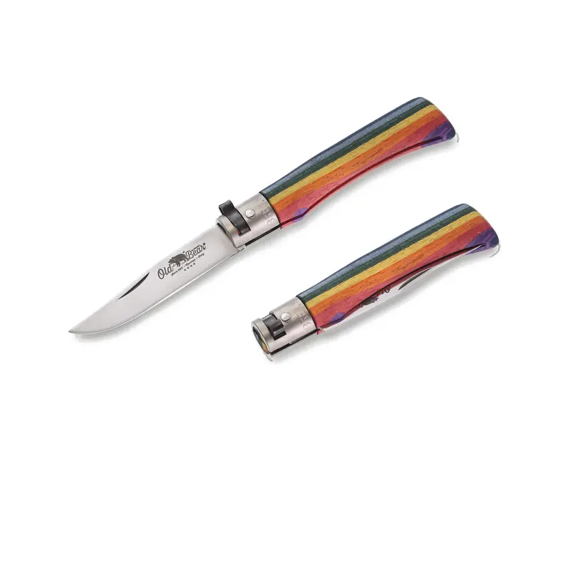 Antonini Old Bear Rainbow Folding Knife 3